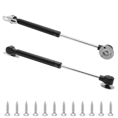 Piston Gas 100N Negro Para muebles 10kgs Alta calidad