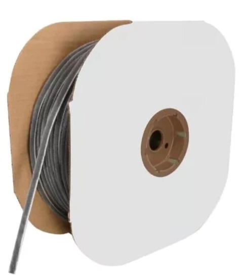 Metro Felpa Marco Aluminio Negro 1/4" Assa Abloy 2 Hillos MX65225