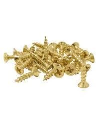 100 TORNILLOS VEKER 15413 LATON PULIDO 6 X 5/8" - comprar en línea