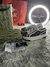 Gucci 1977 chunky low negro plata - comprar en línea
