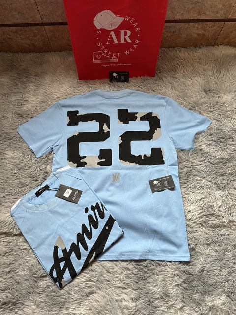 Playera amiri azul - comprar en línea