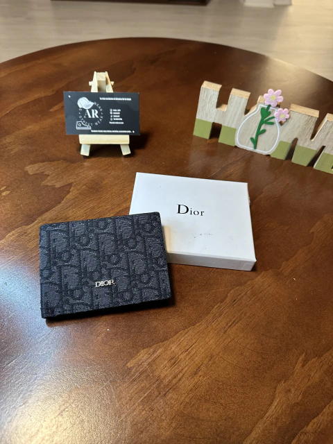 Cartera Dior horizontal negra