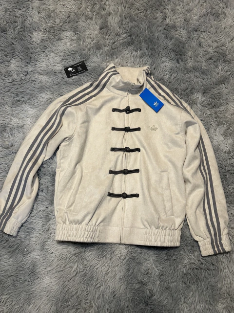 Chamarra Adidas Tang blanca