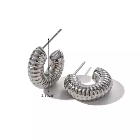 Argollas Audrey plata