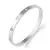 Pulsera Carrie Love plata - comprar online