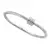 Pulsera Miranda plata - comprar online