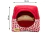 Bem estar - Cama Iglu e Toca Para Cachorro Luppet Luxo - Vermelho Joaninha - comprar online