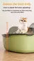 Caixa de areia para gato com lateral alta - JUST A STORE - comprar online