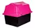 Bem estar - Casa Casinha Pet Cachorro Cães Gatos Pequeno Porte Nº1 Rosa - comprar online