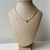 Colar Folheado a Ouro 18k riviera com coração - comprar online
