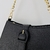 Bolsa com correntes e fivela - loja online