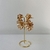 Brinco Folheado a Ouro 18k flores maxi - comprar online