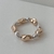 Pulseira orgânica ABS dois banhos