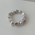 Pulseira orgânica ABS prata