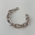 Pulseira folheada correntaria