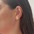 Brinco Semi Joia banhado a Ouro 18k Ramo/coração 3 banhos na internet