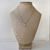 Colar Semi Joia banhado a Ouro 18k ponto de Luz M
