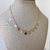 Colar Choker Semi Joia banhado a Ouro 18k corações - comprar online