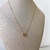 Colar Semi Joia banhado a Ouro 18k coração com zirconias - comprar online