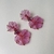 Brinco flor de Resina com cristal na internet
