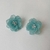 Brinco de Flor de Resina - Bem Acessórios