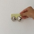 Brinco Folheado a Ouro 18k quadrado espelhado - comprar online