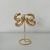 Brinco Folheado a Ouro 18k maxi orgânico martelado - comprar online