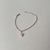 Pulseira Semi Joia Prata 925 trevo inspiração
