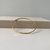 Bracelete Semi Joia Banhado a Ouro 18k liso médio