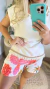 Blusa Feminina Bordada com Conchas Naturais – Tamanho M na internet