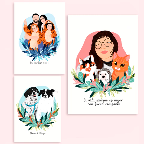 ILUSTRACIONES DIGITALES A PARTIR DE FOTOGRAFÍAS