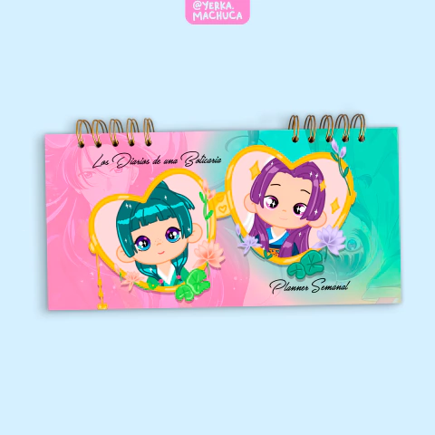 PLANNER SEMANAL LOS DIARIOS DE UNA BOTICARIA