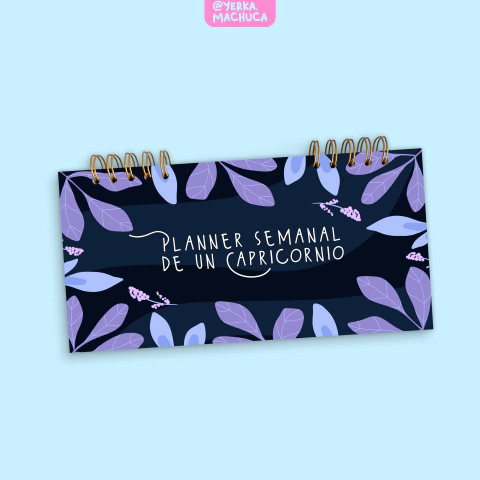 PLANNER SEMANAL CAPRICORNIO