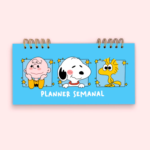 PLANNER SEMANAL SNOOPY Y SUS AMIGOS
