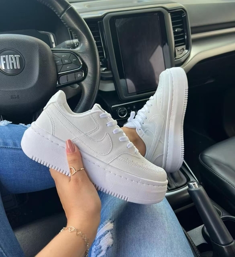 Air Force 1 Court Vision Alta - Branco