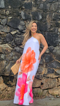 Vestido Longo Plissado 38/42