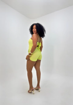 Conj. Cropped Ponta Verde Lima- 38/40 - comprar online