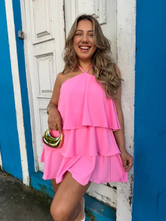 Vestido Babadinho Rosa 36/40