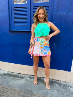 Short Saia Amarração Itália- 38/42
