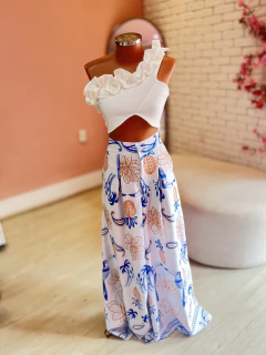 Combo Look Completo Pantalona + cropped ( cropped escolhe no zap) - Talu
