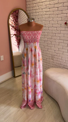 Vestido longo Lastex (38-42) S/Tirinha na internet