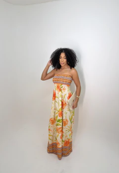 Vestido longo Lastex (38-42) S/Tirinha