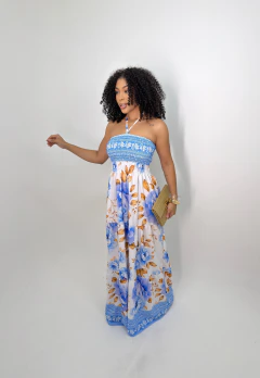 Vestido Longo Lastex(36-44) C/Tirinha
