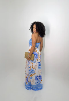 Vestido Longo Lastex(36-44) C/Tirinha - Talu