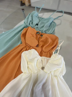 Vestido Longo fendas laterais- 38/42 - comprar online