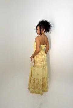 Vestido longo Lastex Forrado 36 ao 40 - loja online