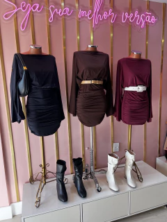 Vestido Manga Flare (38/42) - comprar online
