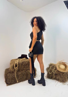 Vestido Poliamida Amarração P- 36/38 - loja online