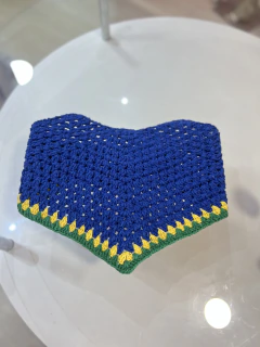 Cropped Brasil Crochê 38/40