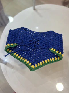 Cropped Brasil Crochê 38/40 - comprar online